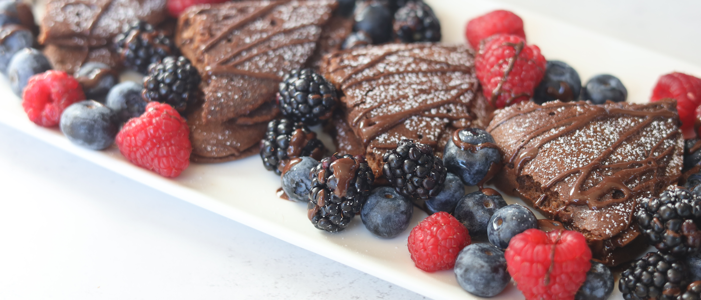 Gluten-Free Chocolate Crepes Recipe with L-Spread