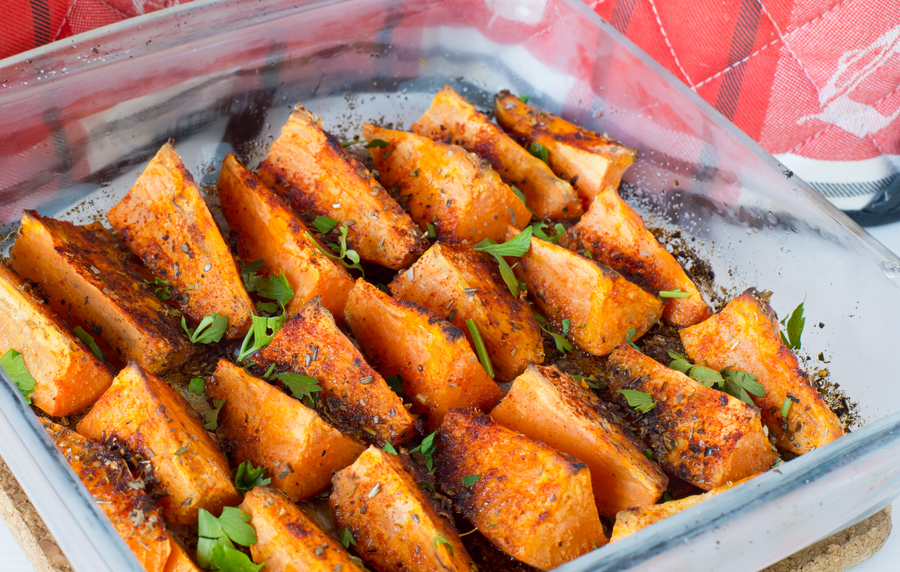 Grilled Sweet Potato Wedges - Prolon Life