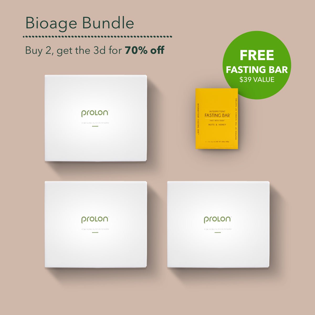 Bioage Bundle - Prolon Life