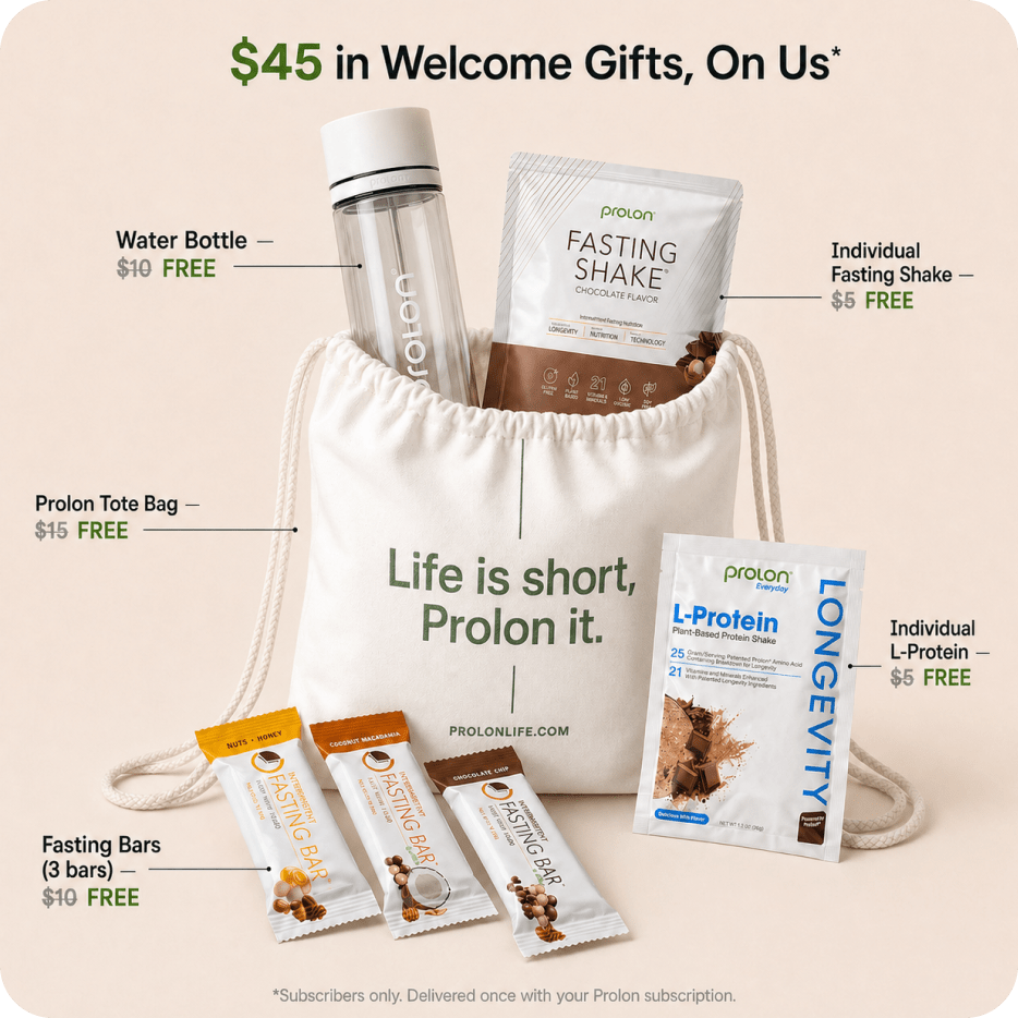 Free Welcome Kit - Prolon Life