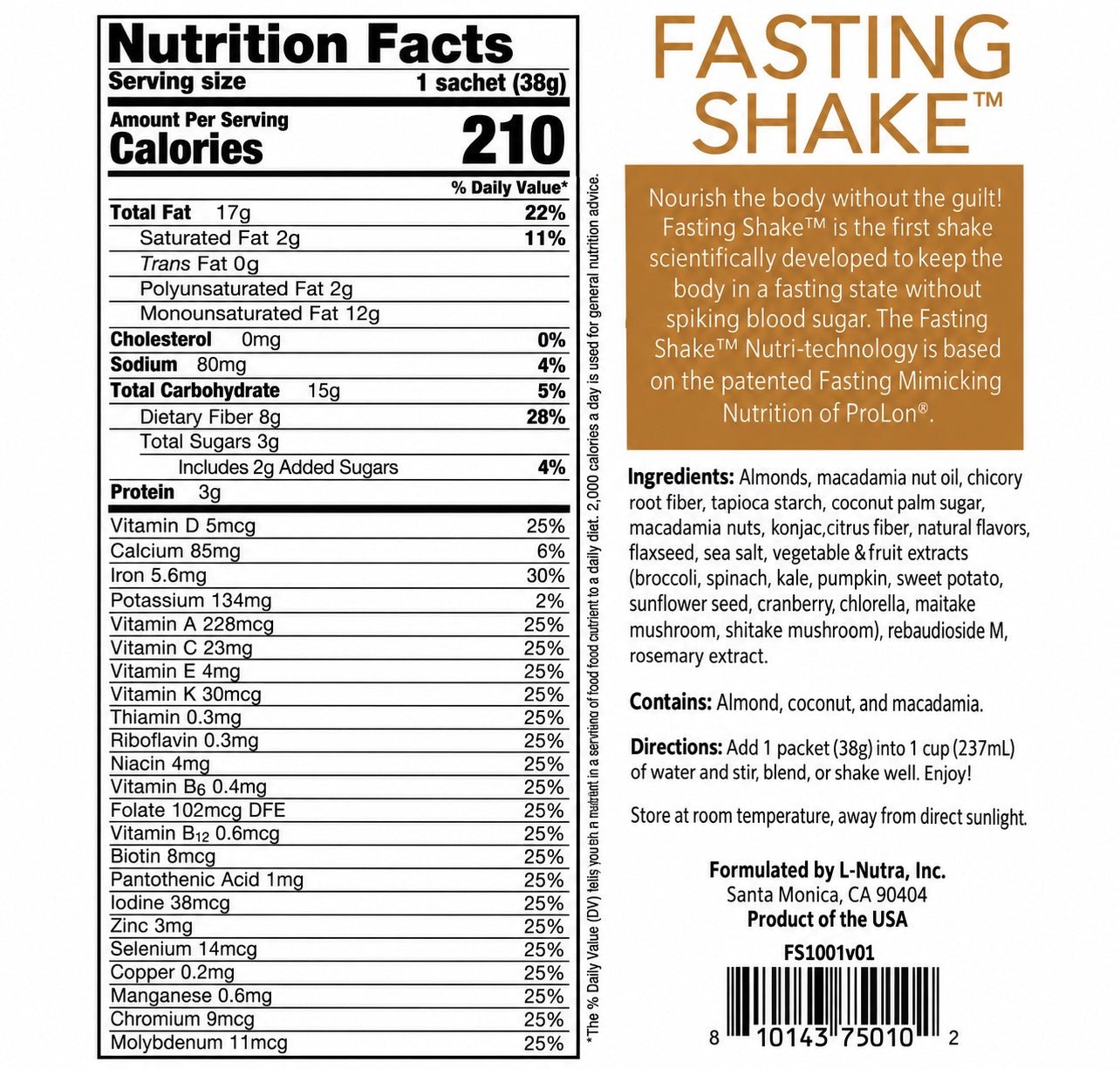 Chocolate nutrition facts